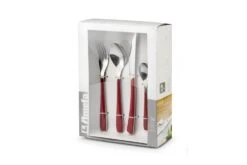 Amefa Zephyr 24-piece Cutlery Set - Red Colour -BladePro Store amefa zephyr 24 piece cutlery set red colour 7