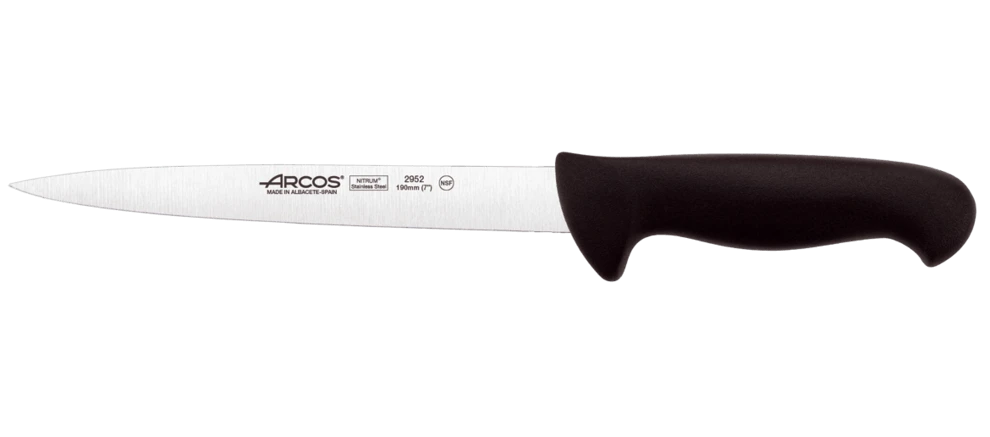 ARCOS 2900 Filleting Knife 19cm NITRUM® Stainless Steel 3 ARCOS 2900 Filleting Knife 19cm NITRUM® Stainless Steel