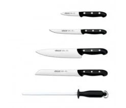 Arcos Maitre Knife Block With 4 Knives And 1 Sharpening Steel 7 Arcos Maitre Knife Block With 4 Knives And 1 Sharpening Steel -BladePro Store arcos maitre knife block with 4 knives and 1 sharpening steel 1