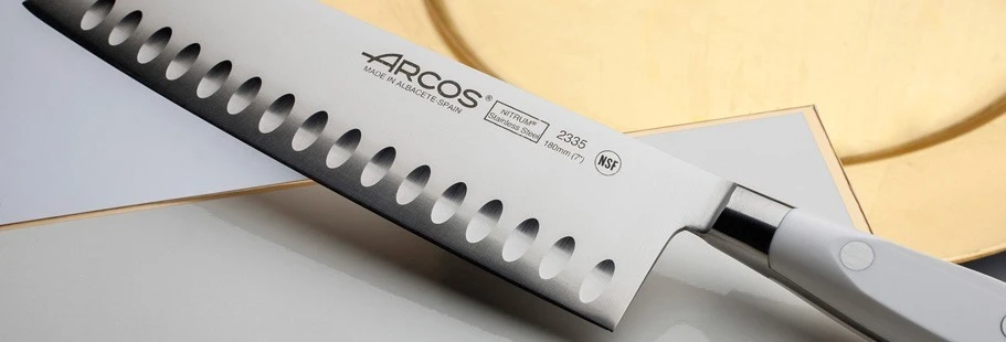 Arcos Riviera White 3-piece Kitchen Knife Set 9 Arcos Riviera White 3-piece Kitchen Knife Set - Image 7
