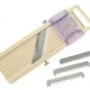 Benriner Japanese Professional Mandoline Slicer 3 Blades 9.5cm + Food Holder -BladePro Store benriner japanese professional mandoline slicer 3 blades 9cm food holder