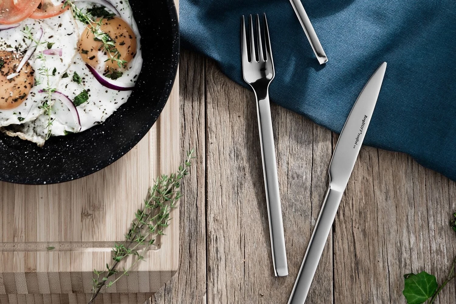 BergHOFF Essentials 30-Piece Cutlery Set - 18/10 Stainless Steel 4 BergHOFF Essentials 30-Piece Cutlery Set - 18/10 Stainless Steel - Image 2