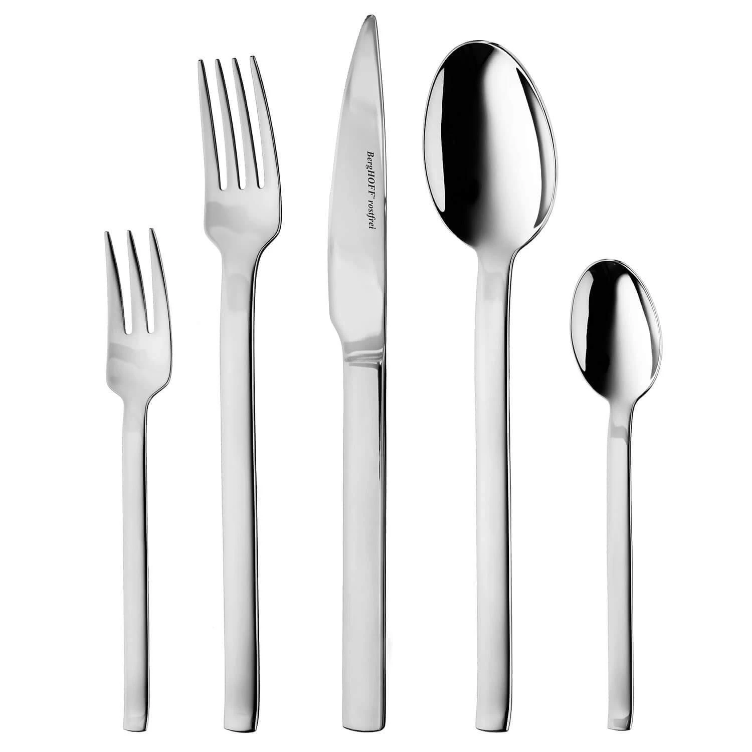 BergHOFF Essentials 30-Piece Cutlery Set - 18/10 Stainless Steel 3 BergHOFF Essentials 30-Piece Cutlery Set - 18/10 Stainless Steel