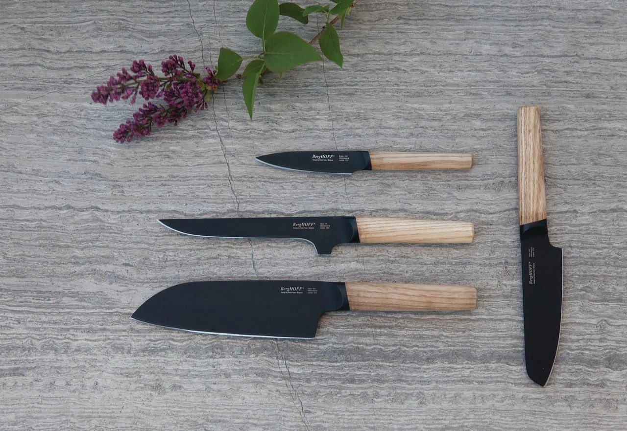 BergHOFF Ron Titan Ash Wood Boning Knife 15cm - Black Titanium Coating 9 BergHOFF Ron Titan Ash Wood Boning Knife 15cm - Black Titanium Coating - Image 7