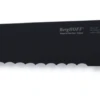 BergHOFF Ron Titan Ash Wood Bread Knife 23cm - Black Titanium Coating -BladePro Store berghoff ron titan ashwood bread knife 23cm black titanium coating