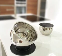 BergHOFF Zeno Stainless Steel Mixing Bowl 1.75L With Lid/Stand -BladePro Store berghoff zeno stainless steel mixing bowl 175cl lid stand 2