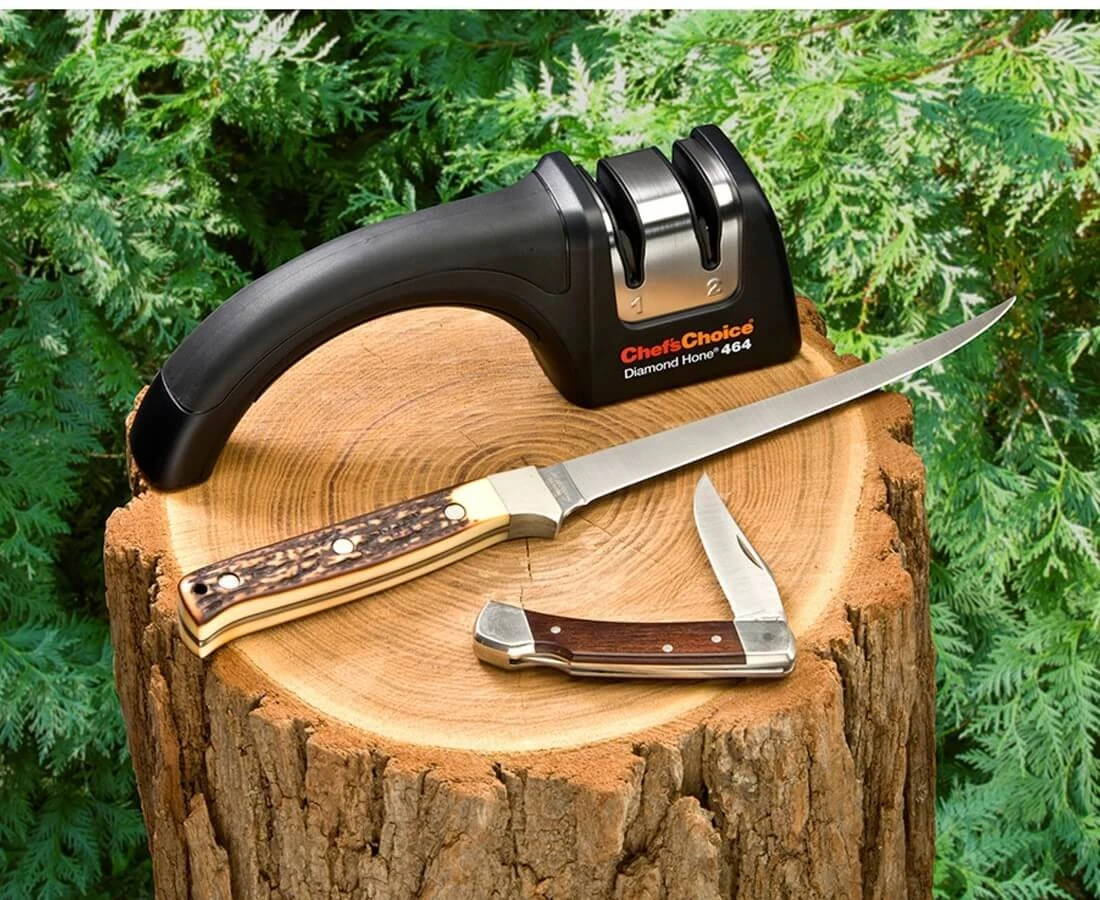 Front Page 25 Front Page -BladePro Store chefs choice diamond hone 2 stage knife sharpener plain serrated blades 1