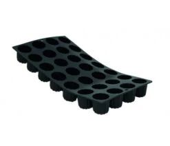 De Buyer Moul'flex 28-Cup Silicone Fluted Muffin Mould