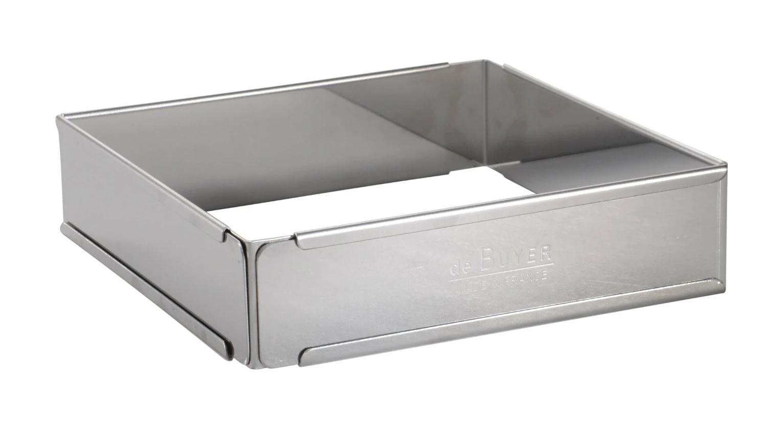DE BUYER Professional Extensible Square Baking Frame - Stainless Steel 4 DE BUYER Professional Extensible Square Baking Frame - Stainless Steel - Image 2