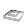 DE BUYER Professional Extensible Square Baking Frame - Stainless Steel -BladePro Store de buyer professional extensible square baking frame stainless steel
