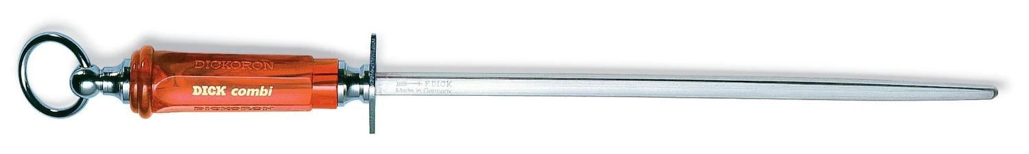 DICK Combi Sharpening Steel With Sapphire And Polished Cut 30cm 3 DICK Combi Sharpening Steel With Sapphire And Polished Cut 30cm