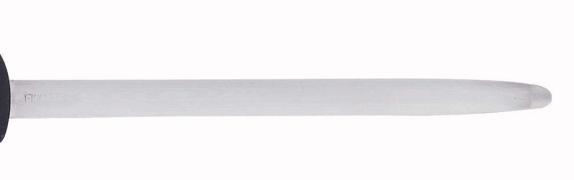 FISCHER Household Sharpening Steel Oval Rod 25cm - Black Handle 5 FISCHER Household Sharpening Steel Oval Rod 25cm - Black Handle - Image 3