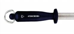 FISCHER Diamond-coated Sharpening Steel 27cm For Professional Butchers -BladePro Store fischer professional diamond coated sharpening steel 27cm 1
