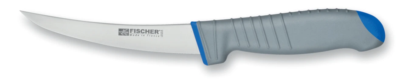 Fischer Sandvik Boning Knife Rigid Blade 13cm With Bi-material Handle 3 Fischer Sandvik Boning Knife Rigid Blade 13cm With Bi-material Handle