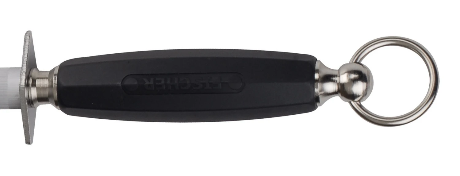 FISCHER Sharpening Steel Oval Rod 30cm With Soft Touch Handle 4 FISCHER Sharpening Steel Oval Rod 30cm With Soft Touch Handle - Image 2