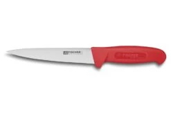 Fischer Sticking Knife 17cm Red Handle