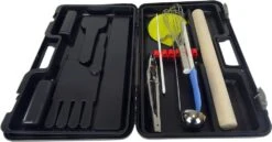 FISCHER Student's Tool Case With 18 Kitchen Tools + 1 Scale + 1 Padlock -BladePro Store fischer student tool case 18 kitchen tools 3