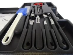 FISCHER Student's Tool Case With 18 Kitchen Tools + 1 Scale + 1 Padlock -BladePro Store fischer student tool case 18 kitchen tools 5