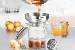 GEFU Versare Stainless Steel Bottling Funnel - Diameter 14cm -BladePro Store gefu versare stainless steel bottling funnel diameter 14cm 3