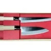 Jaku 2-piece Japanese Knife Set : Deba Knife + Sashimi Knife -BladePro Store jaku 2 piece japanese knife set deba knife sashimi knife