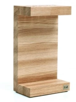 Kai C-shaped Knife Block - Made Of Oak Wood
