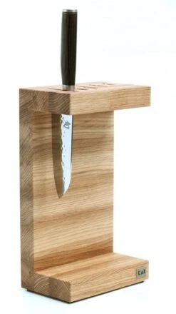 Kai C-shaped Knife Block - Made Of Oak Wood 9 Kai C-shaped Knife Block - Made Of Oak Wood -BladePro Store kai c shaped knife block made of oak wood 3