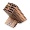 Kai Empty Knife Block For 8 Kitchen Knives - Walnut Wood 1 Kai Empty Knife Block For 8 Kitchen Knives - Walnut Wood -BladePro Store kai empty knife block 8 kitchen knives walnut wood