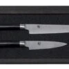 Kai Shun Classic 2-piece Knife Set: 1 Paring Knife & 1 Utility Knife 2 Kai Shun Classic 2-piece Knife Set: 1 Paring Knife & 1 Utility Knife -BladePro Store kai shun classic knife set 1 paring knife 1 utility knife
