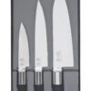 KAI Wasabi Black 3-piece Knife Set: 2 Utility Knives & 1 Santoku Knife 2 KAI Wasabi Black 3-piece Knife Set: 2 Utility Knives & 1 Santoku Knife -BladePro Store kai wasabi black 3 piece knife set 2 utility knives 1 santoku knife