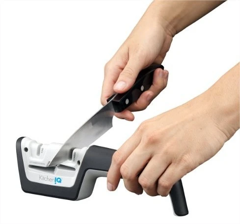 Kitchen IQ Diamond Pro 2-stage Manual Knife And Scissors Sharpener 4 Kitchen IQ Diamond Pro 2-stage Manual Knife And Scissors Sharpener - Image 2