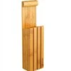 Kyocera Empty Bamboo Knife Block For 4 Kitchen Knives -BladePro Store kyocera empty bamboo knife block 4 kitchen knives