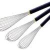 Matfer Pack Of 3 Professional Whisks With Exoglass® Handles -BladePro Store matfer pack 3 professional whisks exoglass handle