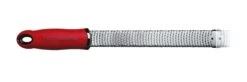 Microplane Premium Zester-Grater , Stainless Steel Blade And Red Handle