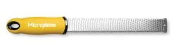 Microplane Premium Zester-Grater , Stainless Steel Blade - Yellow Handle