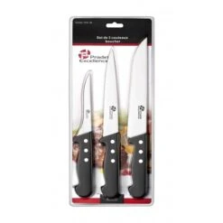 Pradel Excellence 3-piece Butcher Knife Set - Triple-riveted Handles 5 Pradel Excellence 3-piece Butcher Knife Set - Triple-riveted Handles -BladePro Store pradel excellence 3 piece butcher knife set triple riveted handles 1