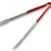 Professional Kitchen Tongs 40cm With Red, Non-slip Handle 2 Professional Kitchen Tongs 40cm With Red, Non-slip Handle -BladePro Store professional kitchen tongs 40cm with red non slip handle
