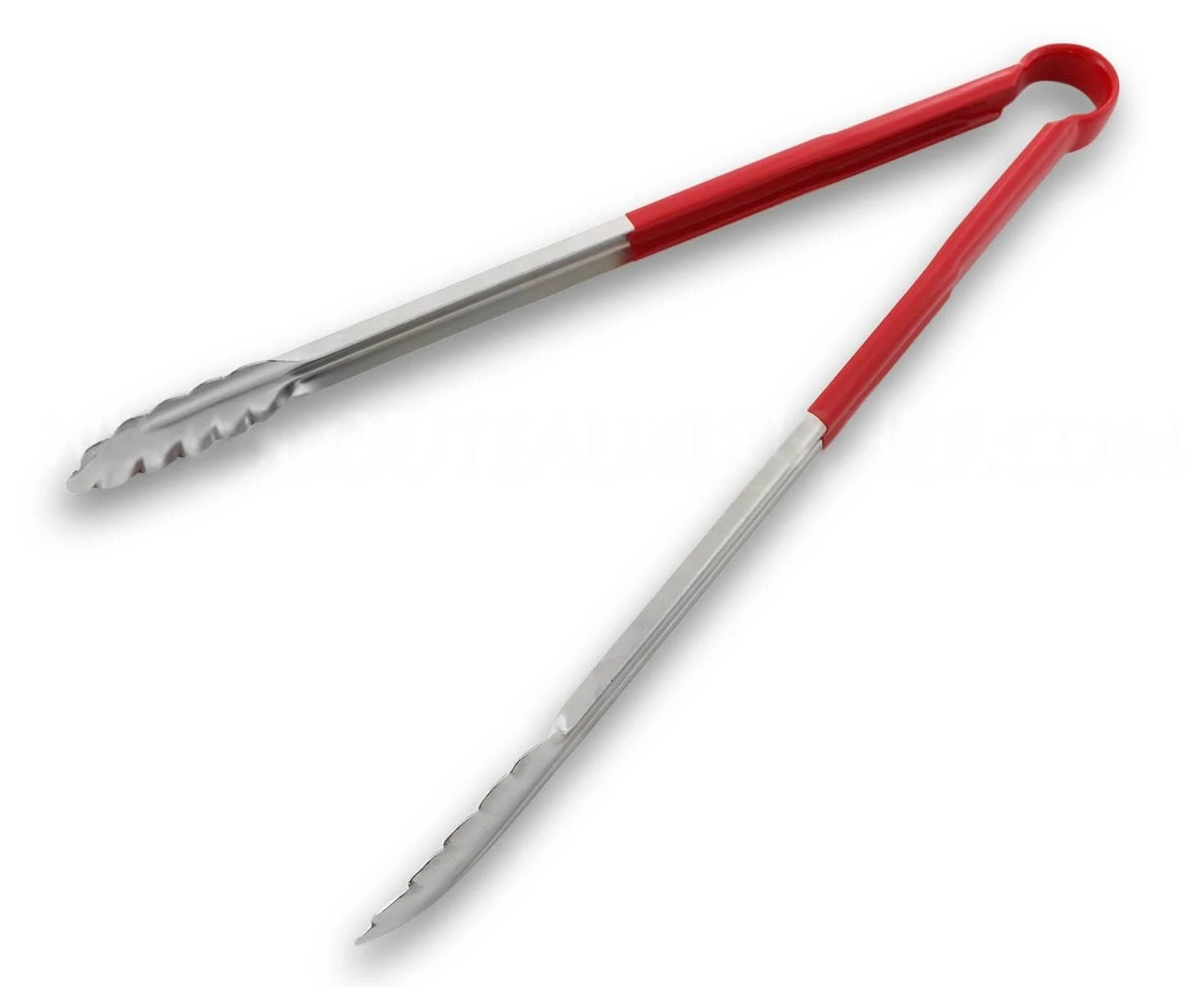 Professional Kitchen Tongs 40cm With Red, Non-slip Handle 3 Professional Kitchen Tongs 40cm With Red, Non-slip Handle