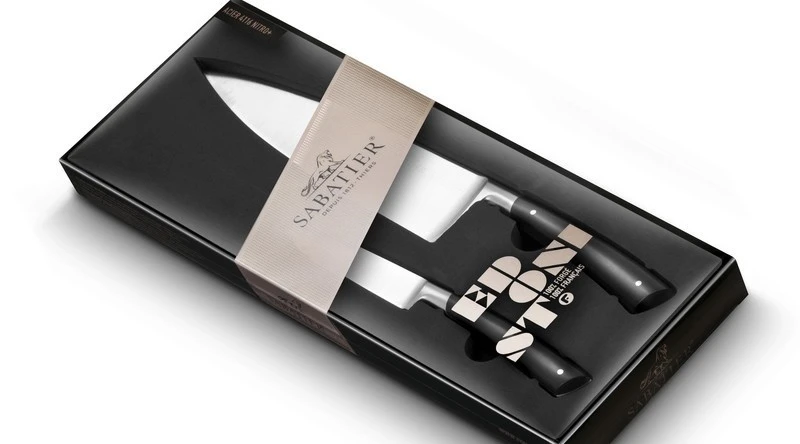 Sabatier Edonist Knife Set With 1 Paring Knife And 1 Chef's Knife 3 Sabatier Edonist Knife Set With 1 Paring Knife And 1 Chef's Knife