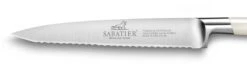 Sabatier Edonist Perle Utility Knife Serrated Blade 13cm - Fully Forged -BladePro Store sabatier edonist perle utility knife serrated blade 13cm fully forged 1
