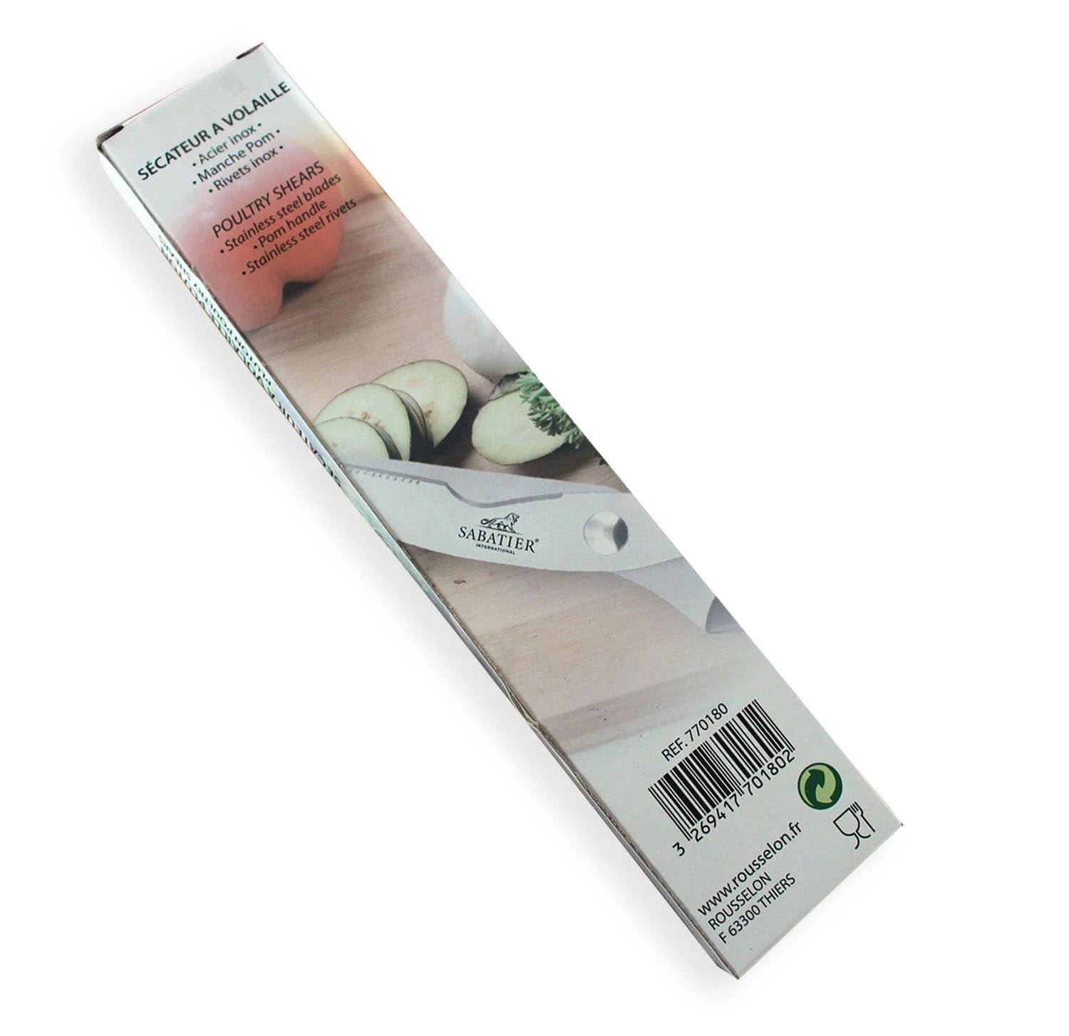 Sabatier International PLUTON Poultry Shears With Riveted Handles 9 Sabatier International PLUTON Poultry Shears With Riveted Handles - Image 7