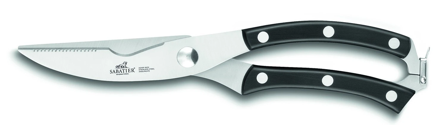 Sabatier International PLUTON Poultry Shears With Riveted Handles 3 Sabatier International PLUTON Poultry Shears With Riveted Handles