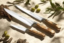 Sabatier Provençao 2-piece Knife Set 100% Forged Blades, Olive Wood Handles 11 Sabatier Provençao 2-piece Knife Set 100% Forged Blades, Olive Wood Handles -BladePro Store sabatier provencao 2 piece knife set forged olive wood handles 4