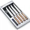 Sabatier Provençao 4-piece Steak Knife Set 100% Forged Blades 13cm -BladePro Store sabatier provencao 4 piece steak knife set