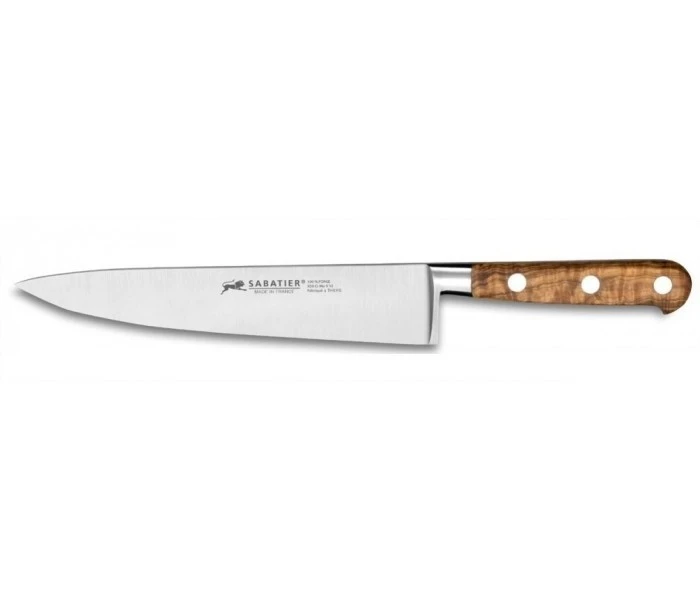 Sabatier Provençao Chef Knife 100% Forged Blade 20cm - Olive Wood Handle 3 Sabatier Provençao Chef Knife 100% Forged Blade 20cm - Olive Wood Handle