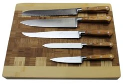 Sabatier Provençao White Knife Block With 5 Kitchen Knives - Olive Wood Handles 13 Sabatier Provençao White Knife Block With 5 Kitchen Knives - Olive Wood Handles -BladePro Store sabatier provencao white knife block 5 kitchen knives olive wood handles 1