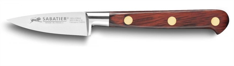 Sabatier Saveur Small Paring Knife 5.5cm - Stamina Wood Handle 3 Sabatier Saveur Small Paring Knife 5.5cm - Stamina Wood Handle