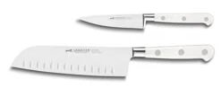 Sabatier Toque Blanche 2-piece Knife Set: Paring Knife + Santoku Knife 10 Sabatier Toque Blanche 2-piece Knife Set: Paring Knife + Santoku Knife -BladePro Store sabatier toque blanche 2 piece knife set 1
