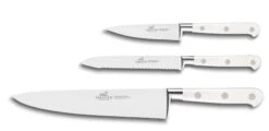 Sabatier Toque Blanche 3-piece Knife Set 100% Forged 10 Sabatier Toque Blanche 3-piece Knife Set 100% Forged -BladePro Store sabatier toque blanche 3 piece knife set 1