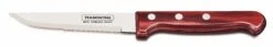 Tramontina Gaucho Set Of 6 Steak Knives 13cm With Red Polywood Handles -BladePro Store tramontina gaucho set 6 steak knives 13cm red polywood handles 2
