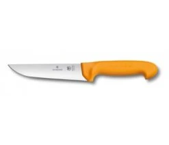 Victorinox SWIBO Butcher's Knife 18cm - Yellow Handle